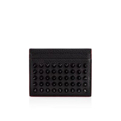 Porta Tarjetas Kios Christian Louboutin Hombre - Negros - 3190531BK01
